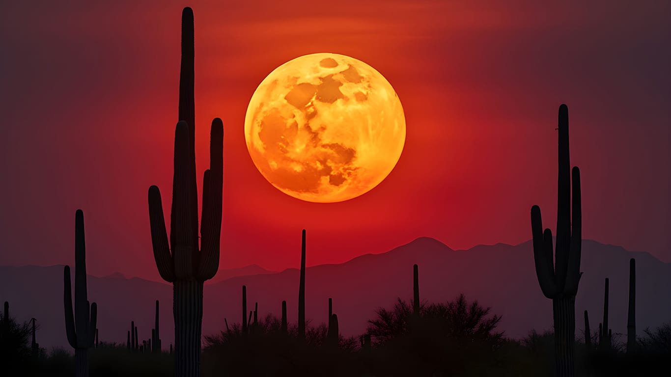 Arizona: Prime Spot for December’s Cold Moon Supermoon
